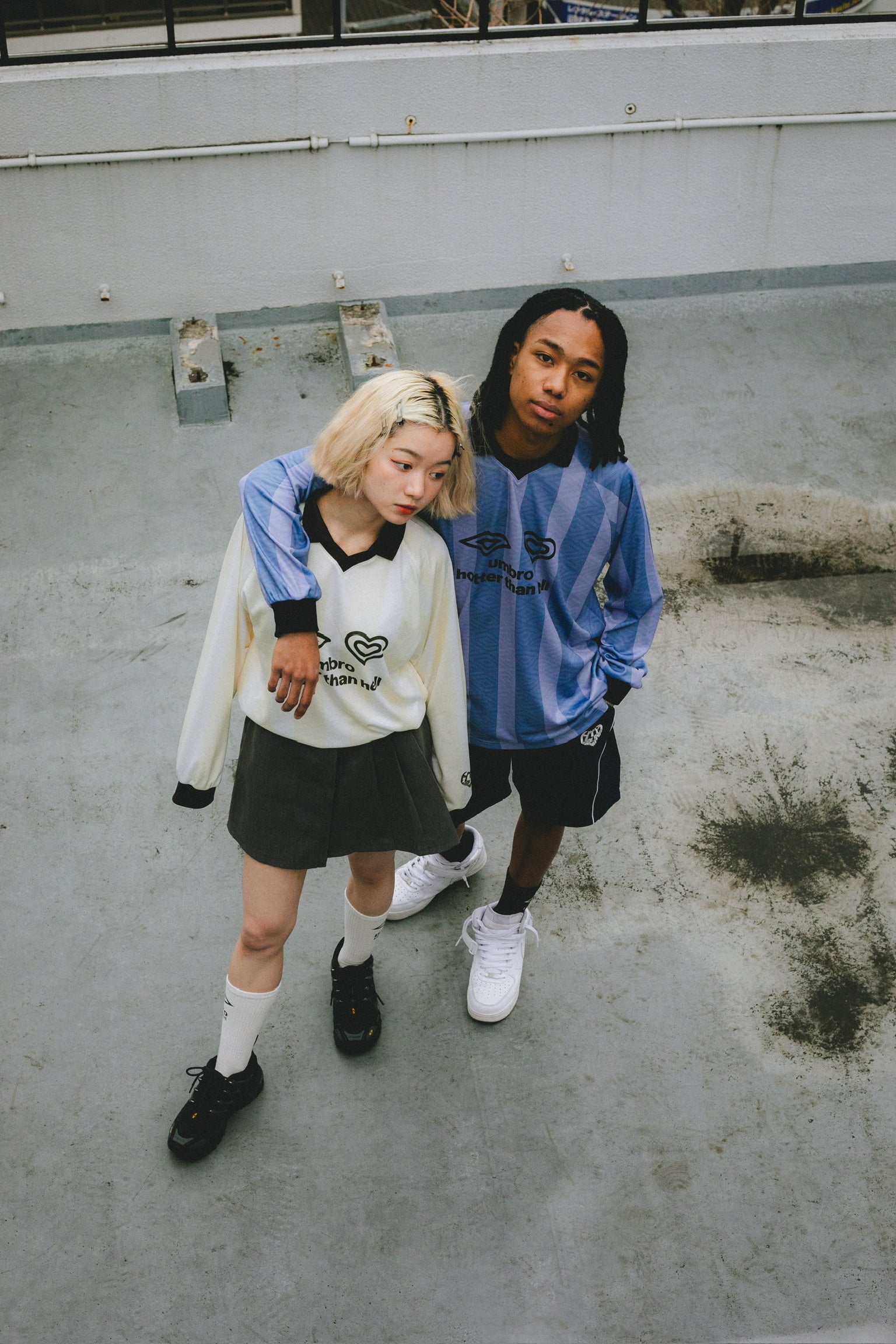 美品 HTH × umbro コラボ game shirt ゲームシャツ ピンク HTH tシャツ