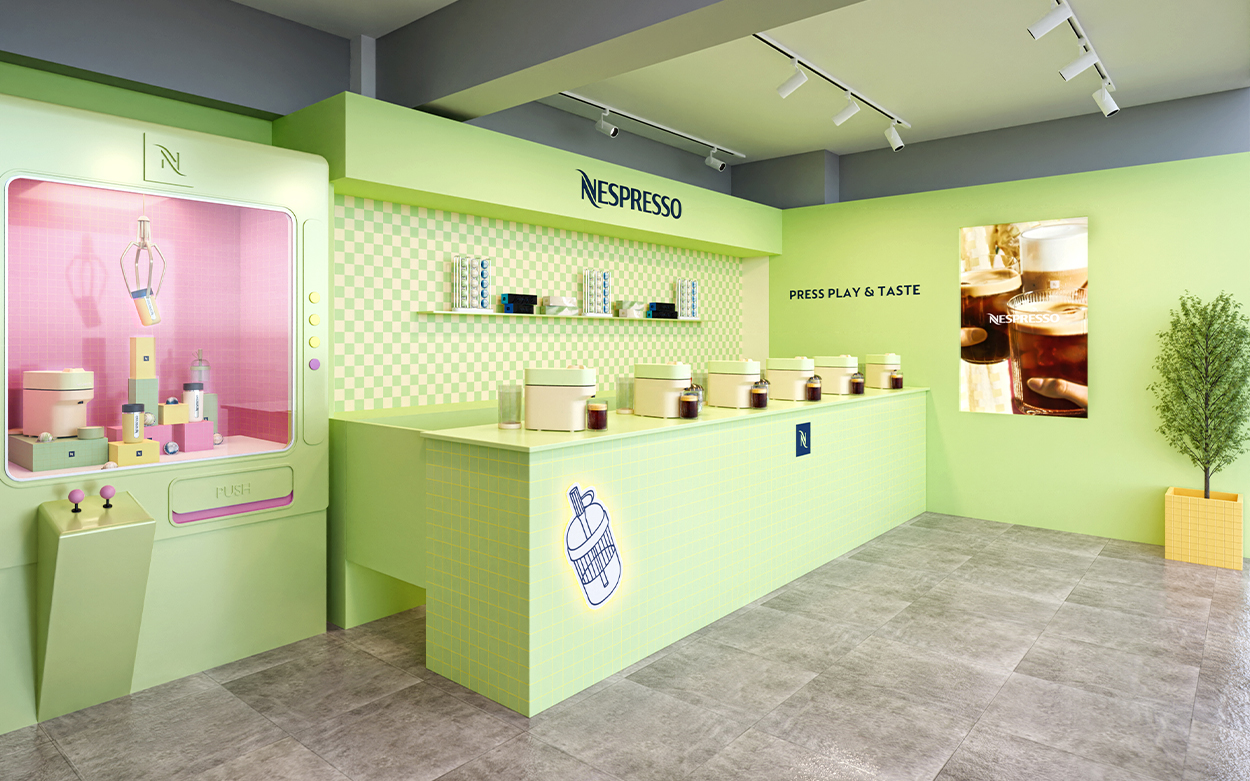 ピスタチオカラーが新鮮！ ネスプレッソが #クールなコーヒー体験 を