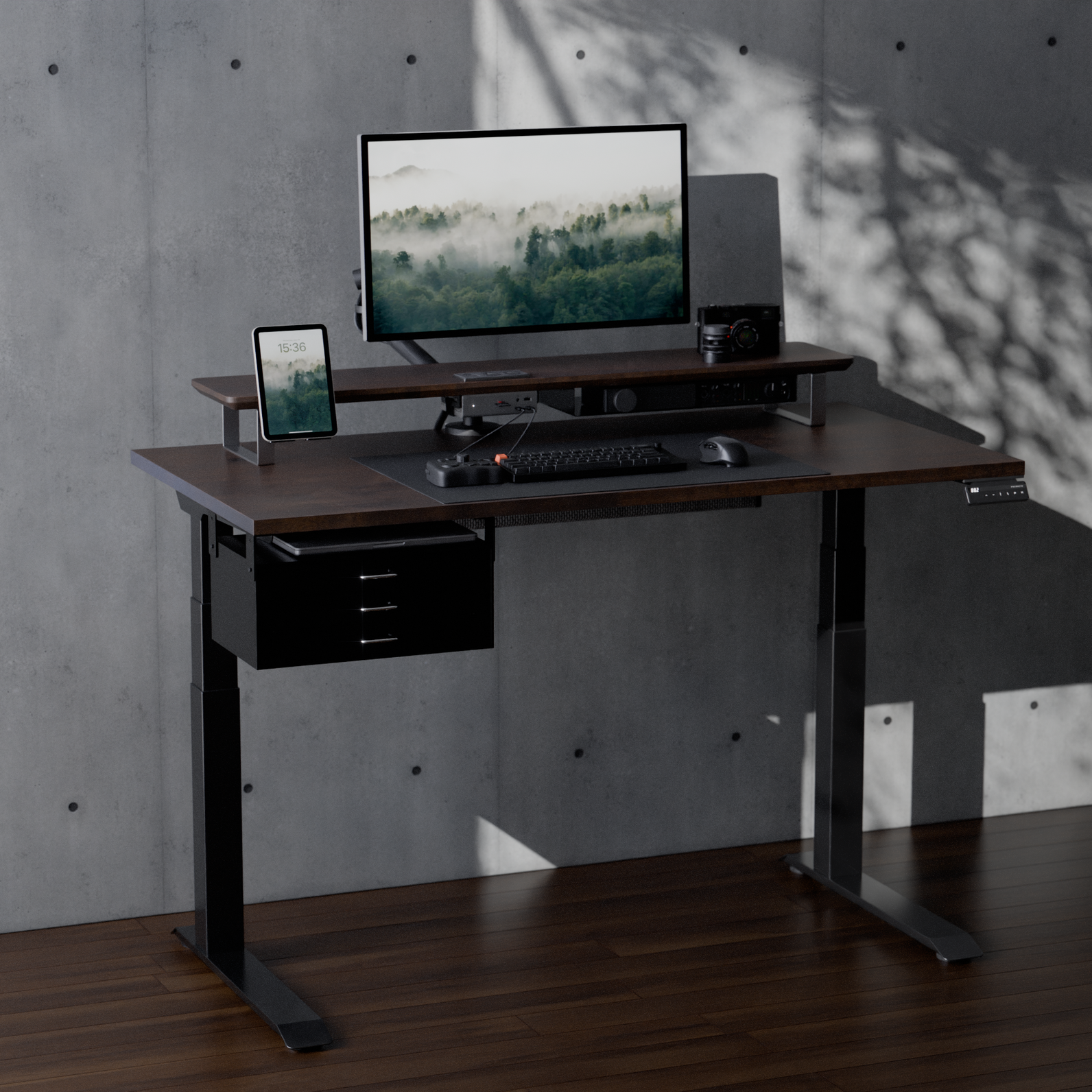 電動昇降デスク用天板 BOARD - FOREST for FlexiSpot E7 Pro | PREDUCTS