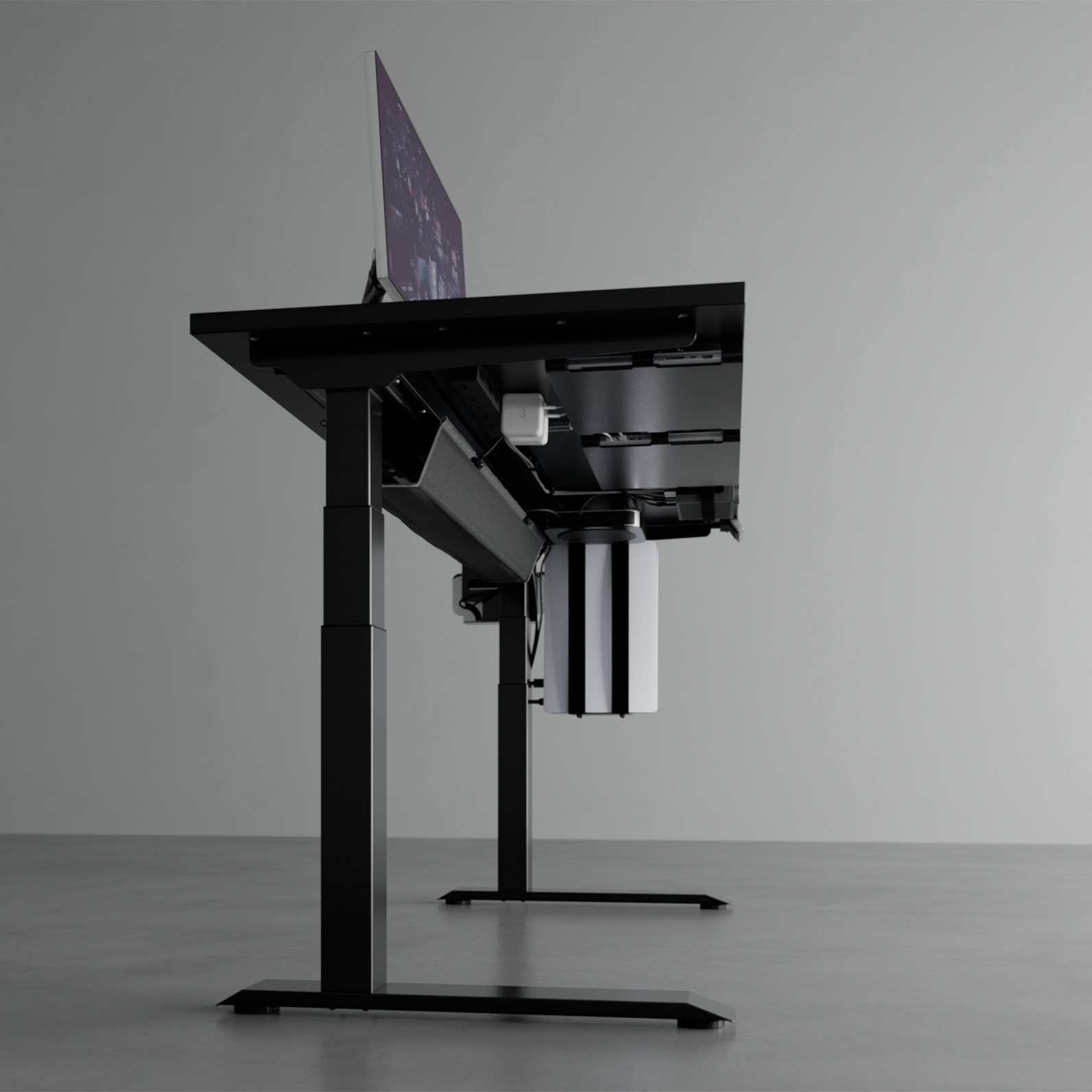 電動昇降デスク用天板 BOARD - METRO DARK for FlexiSpot E7 Pro