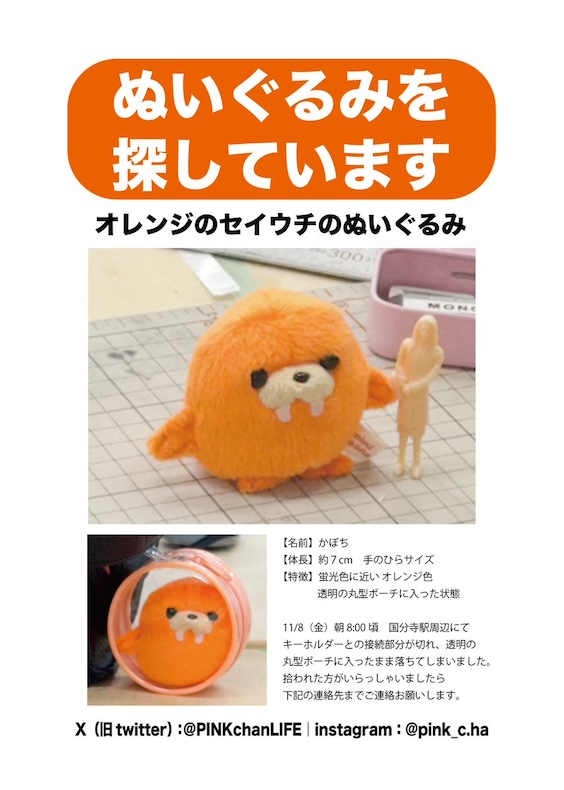 大事なぬいぐるみが迷子に→やさしい世界がかなえた“奇跡の再会”に