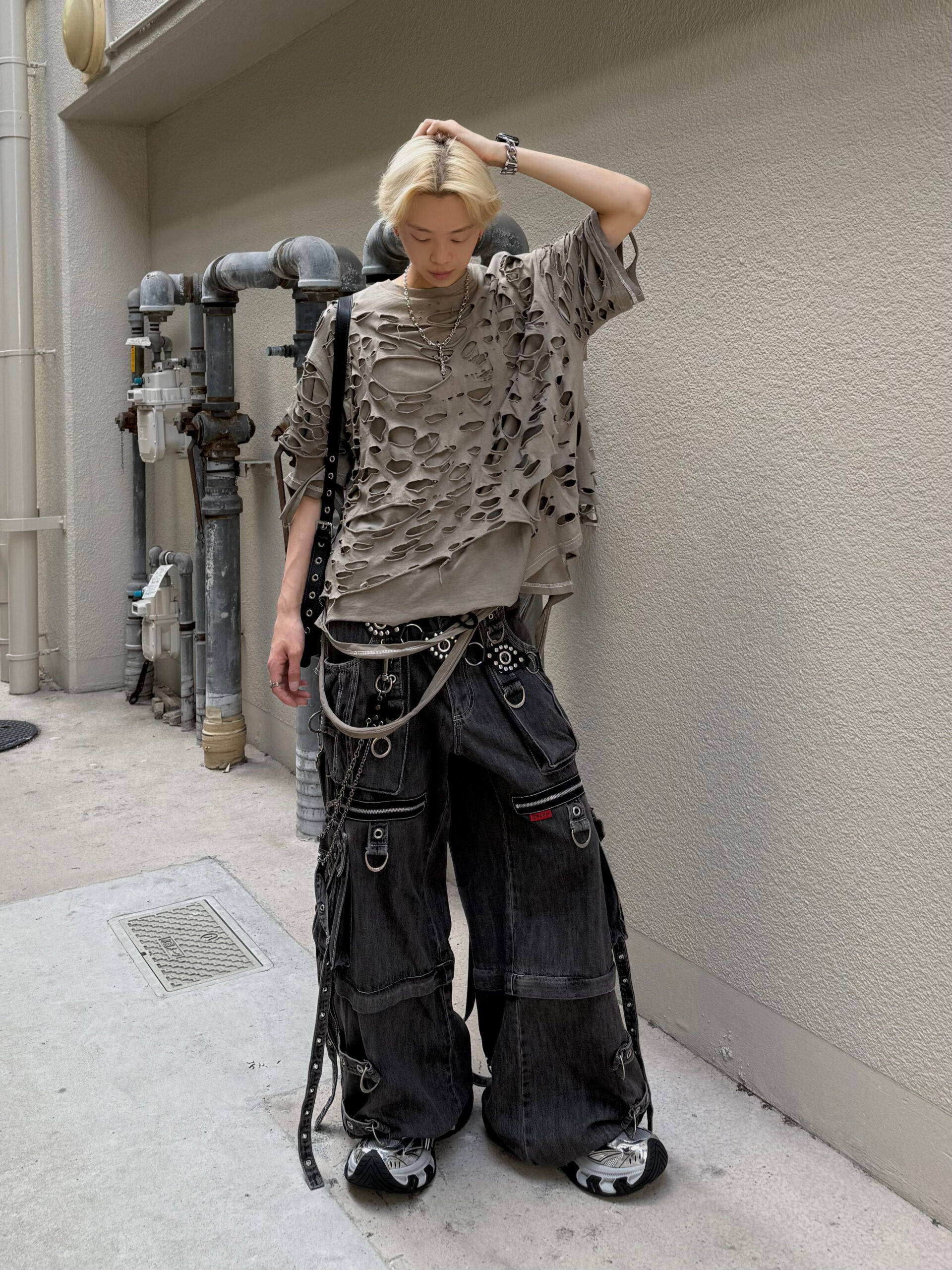 TRIPP nyc】X-STRAP PANT[JM7144MB] / 【トリップ エヌワイシー