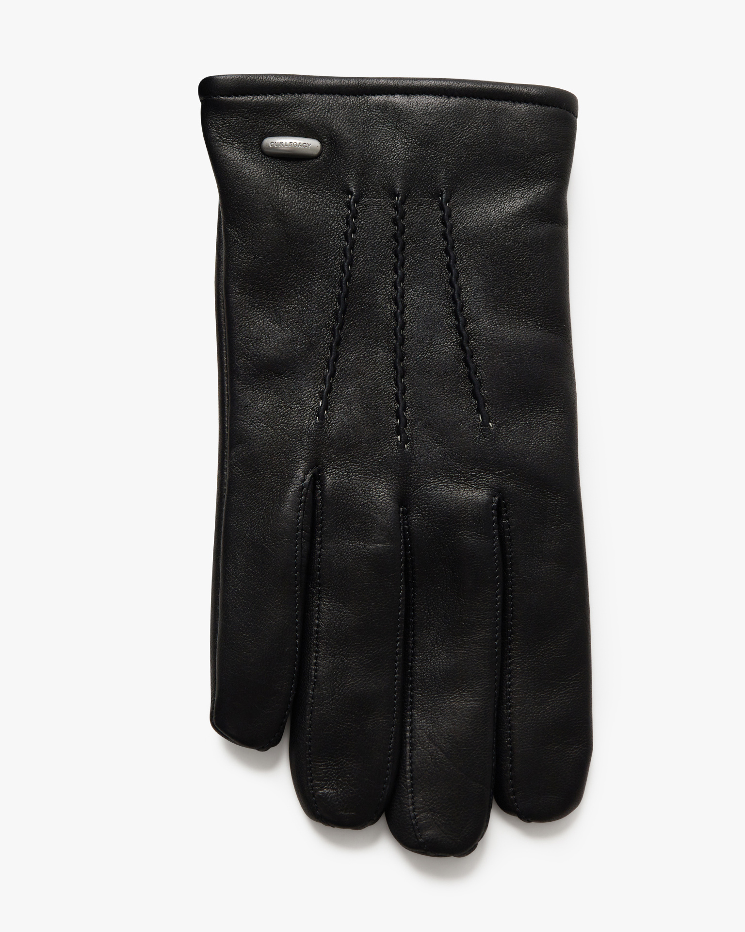 Our Legacy His Gloves Black Leather | PRGRSS Store