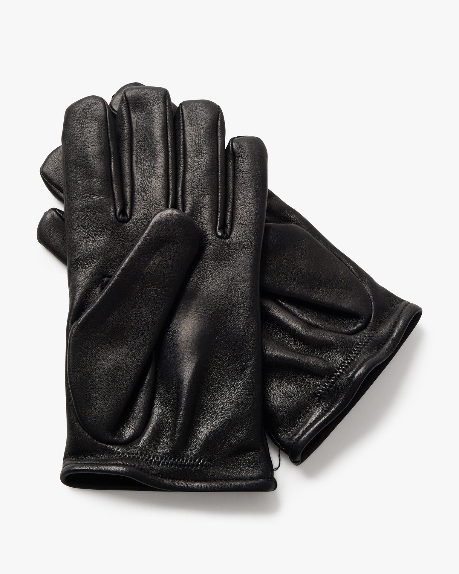 Our Legacy His Gloves Black Leather | PRGRSS Store