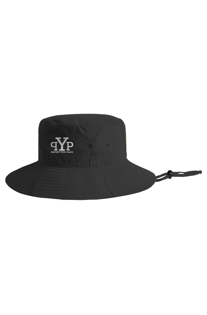 PYP Nylon Wide Brim Bucket Hat – Protect Your Peace