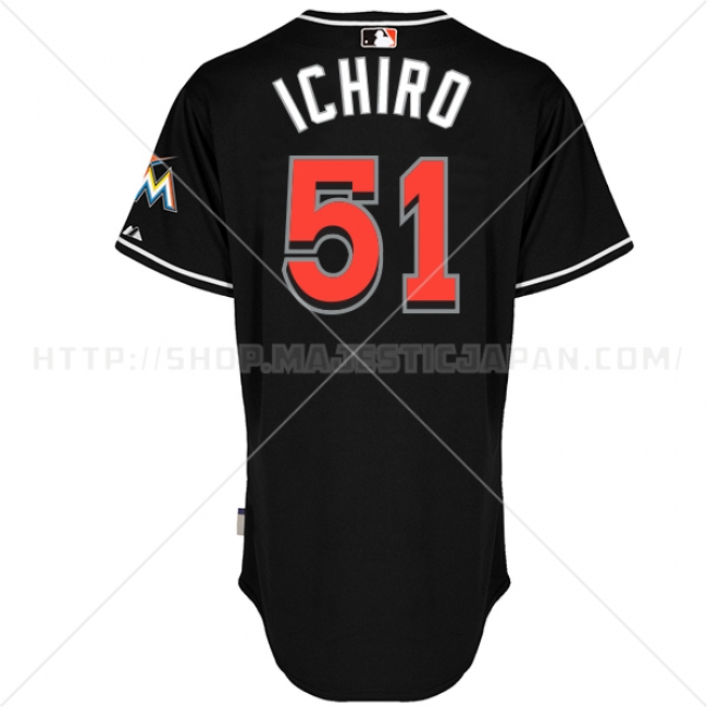 イチロー選手のマイアミ・マーリンズ オーセンティック ジャージを販売