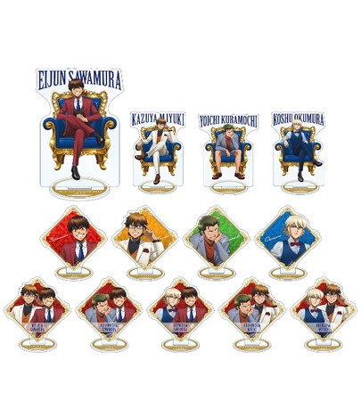 ダイヤのA actⅡ』の描き下ろしイラスト 玉座ver.を使用した商品12種の