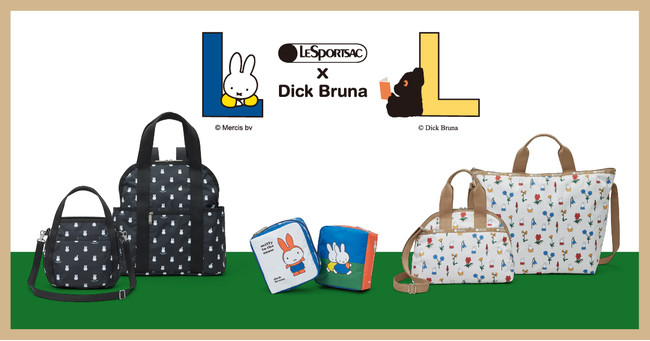 レスポートサックがミッフィーやブラック・ベアとのコラボ第2弾を発売