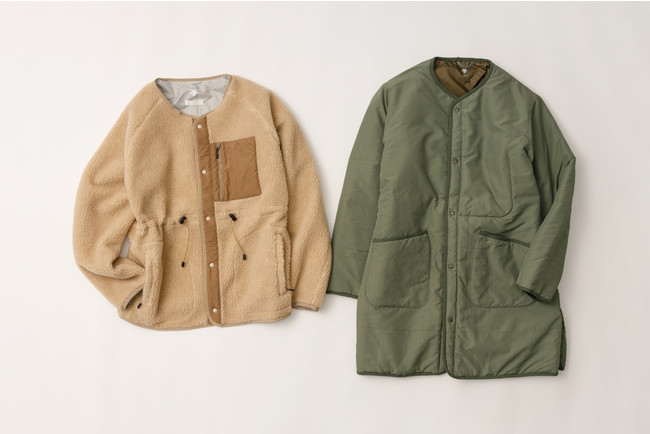 DESCENTE ddd for SALON”高機能のノーカラーアウターが10月上旬より