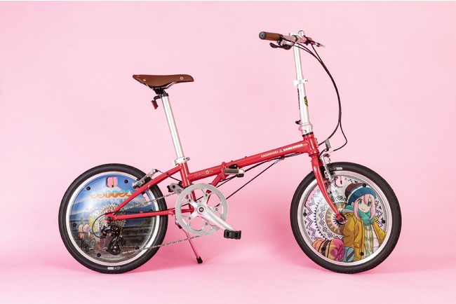 ゆるキャン△×折りたたみ自転車】各務原なでしこモデル28台、志摩リン