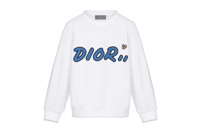 BABY DIOR】パパとお揃い！KAWSの手掛けるDIORロゴ＆BEEモチーフがBOY