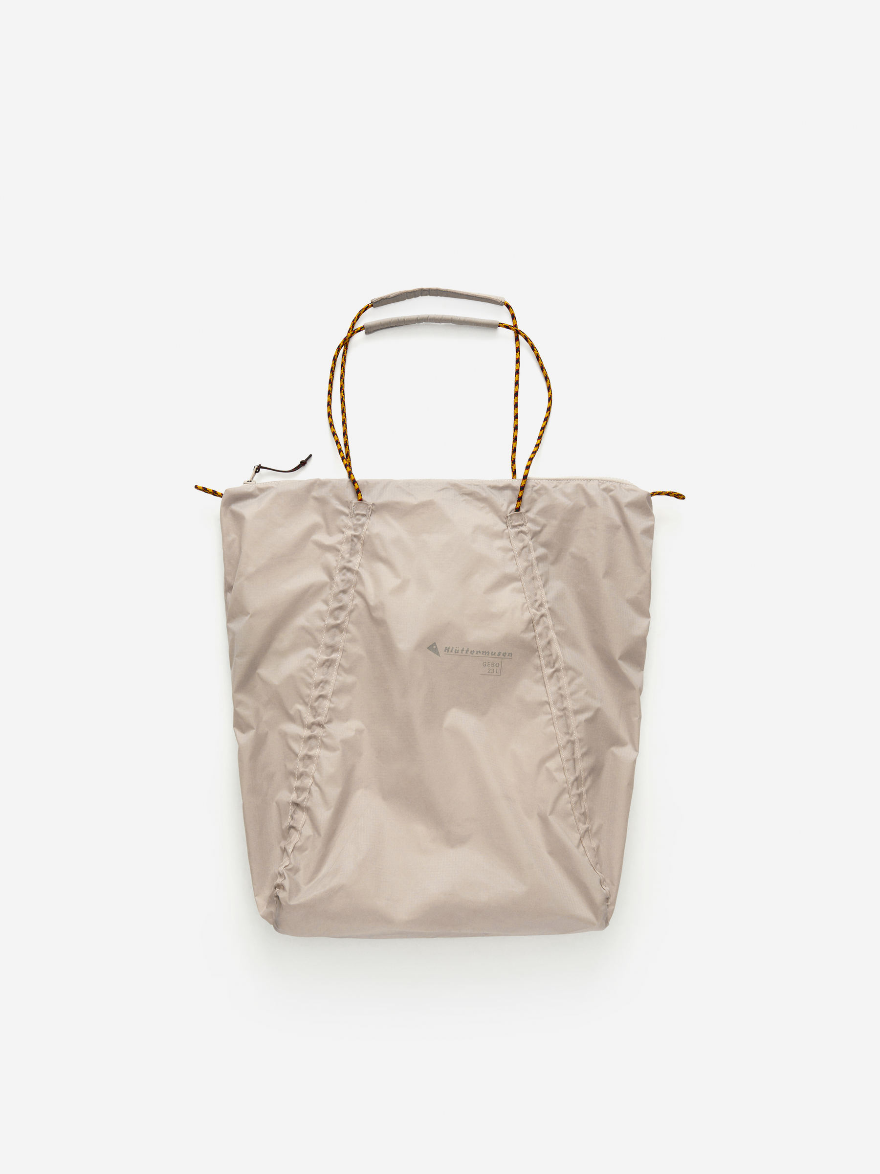 Klättermusen Gebo Tote Bag – Putty grey – Men – ARKET EU