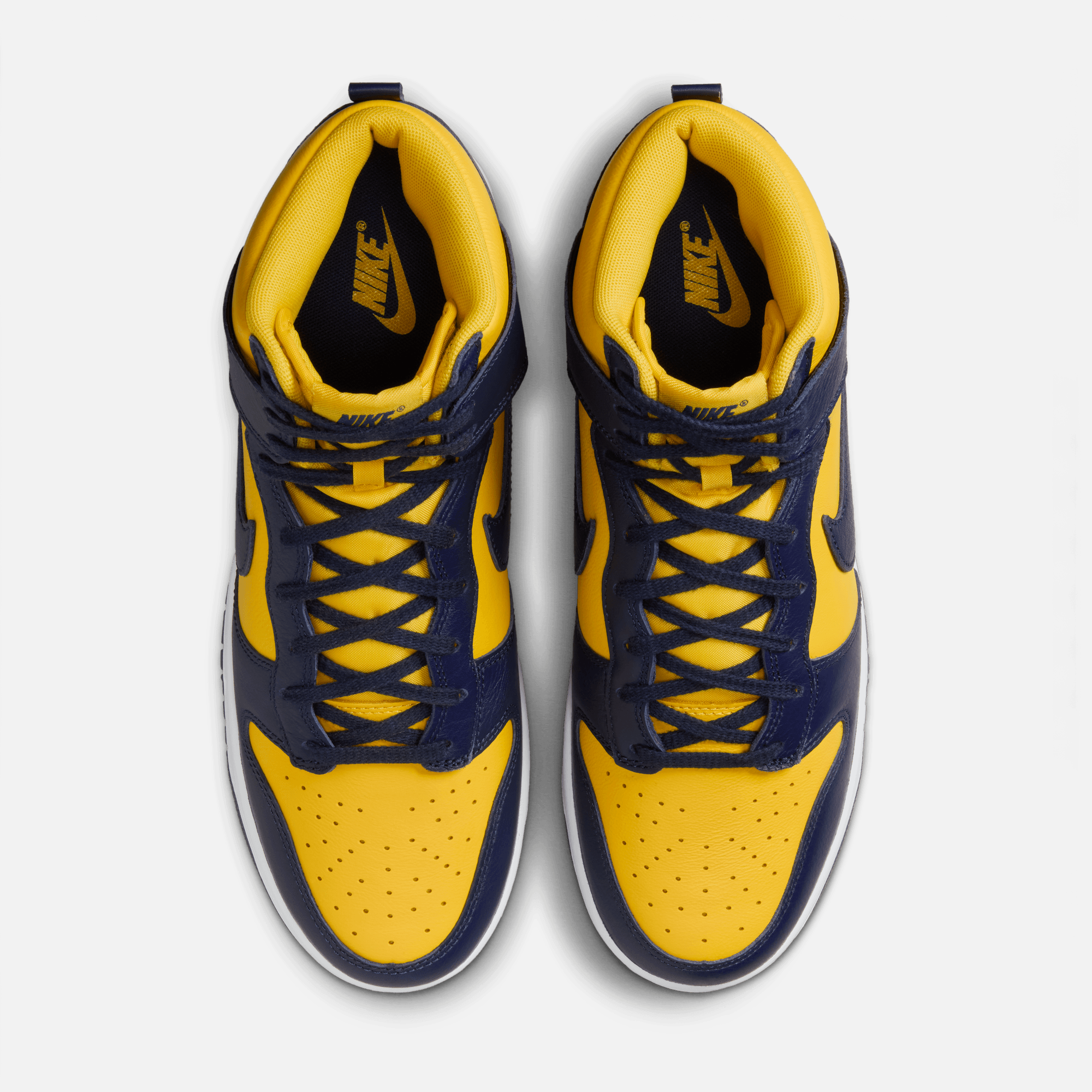 Nike Dunk High 'Michigan' – Puffer Reds