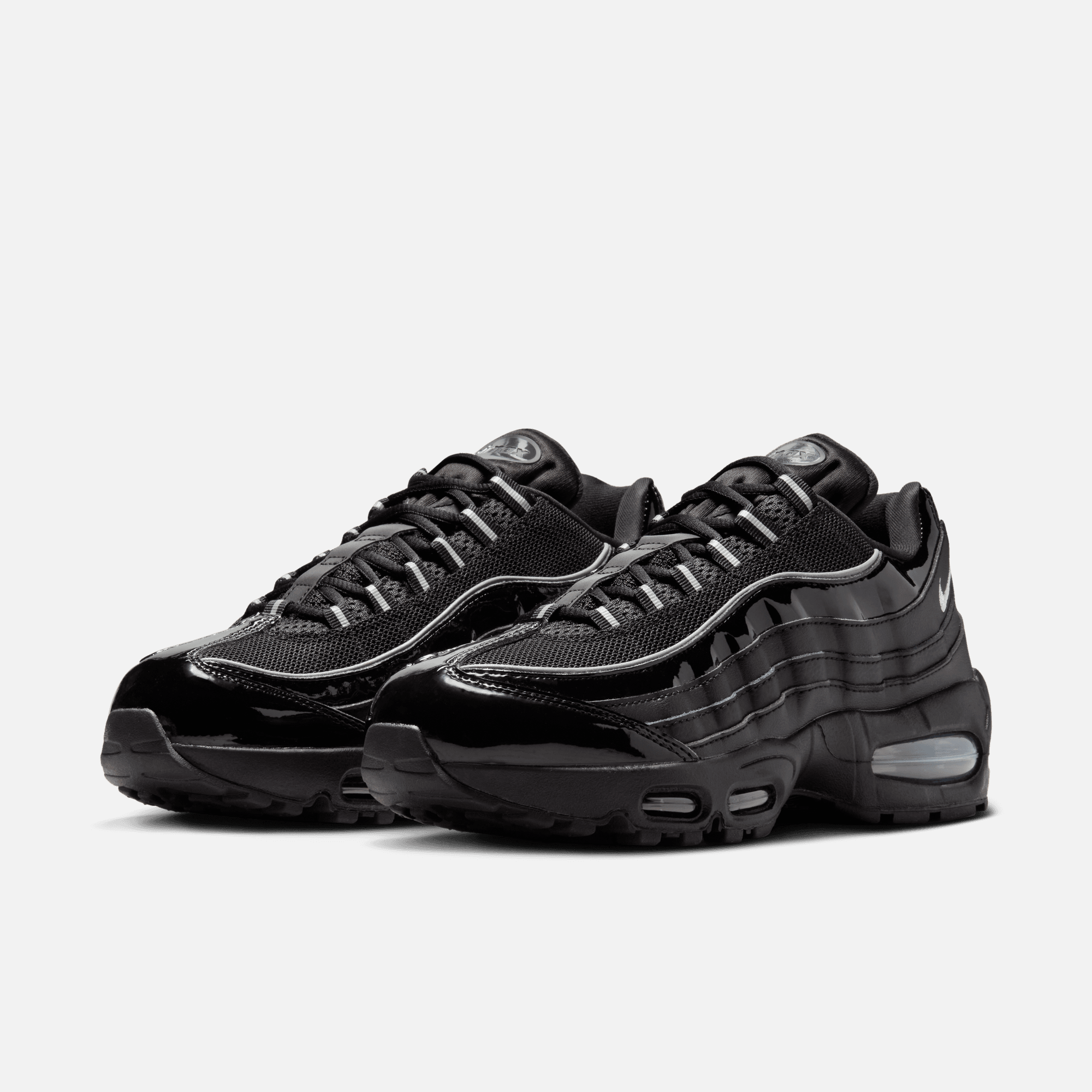 Nike Women's Air Max 95 OG Big Bubble Black Patent – Puffer Reds