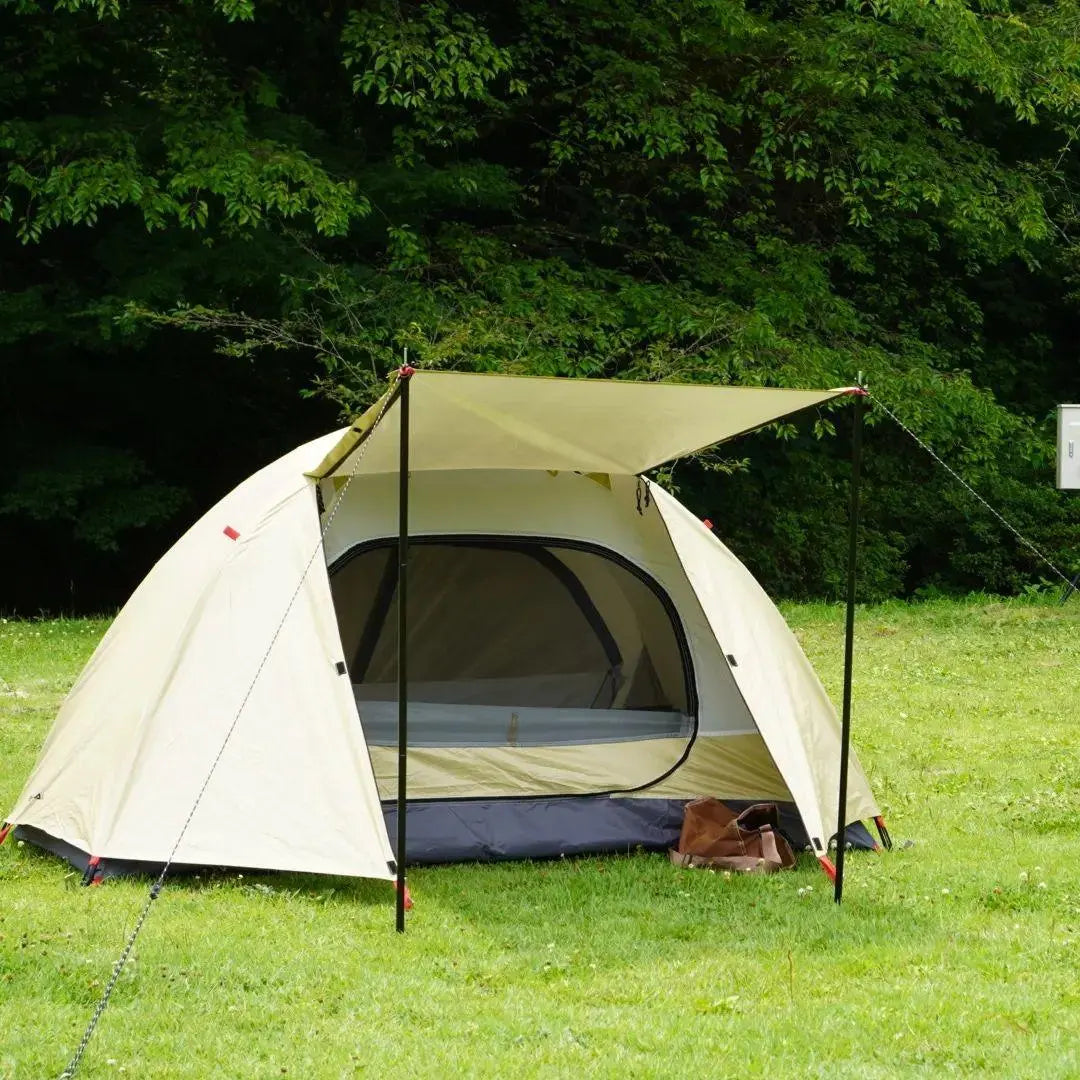 ソロドームテント 1人用 (5色 スチールポール付/ポールなし) SOLO DOME