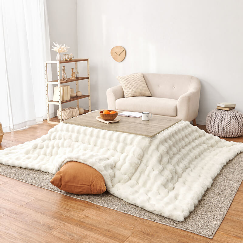 折りたたみ長方形こたつ [幅105][単品/セット] Cube+Luna/POKA