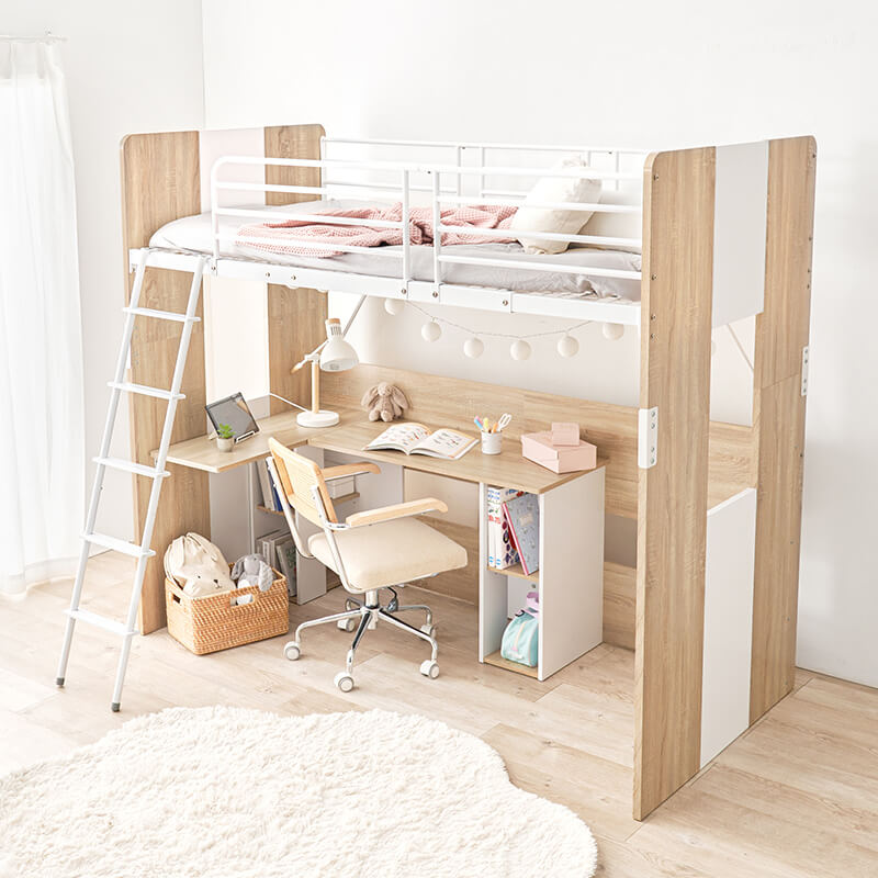 高さ185] デスク一体型ロフトベッド Favori | ロフトベッド・システム