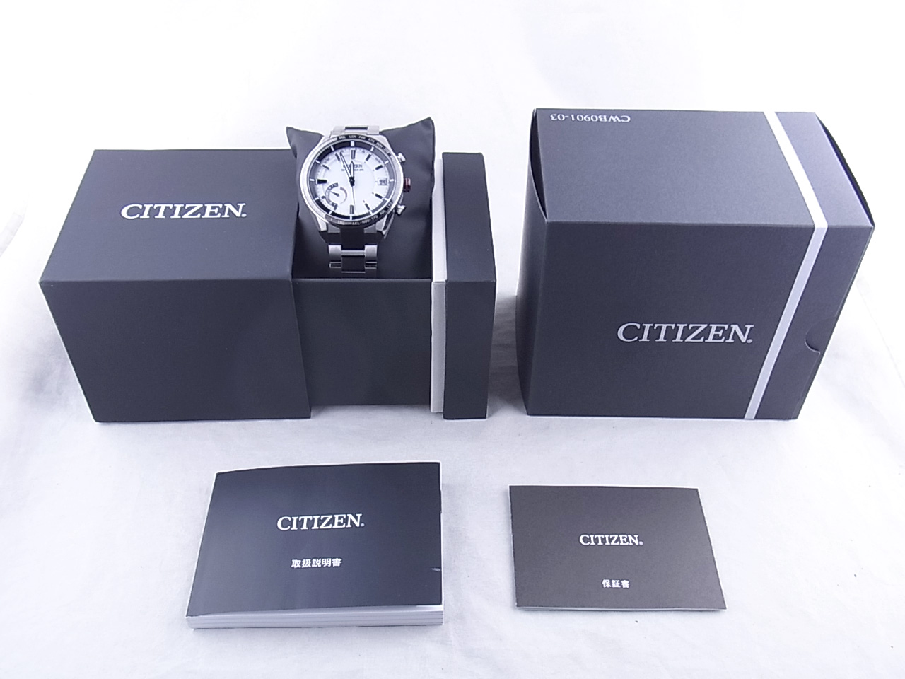 シチズンアテッサエコドライブGPSF150ダイレクトフライトACT Line