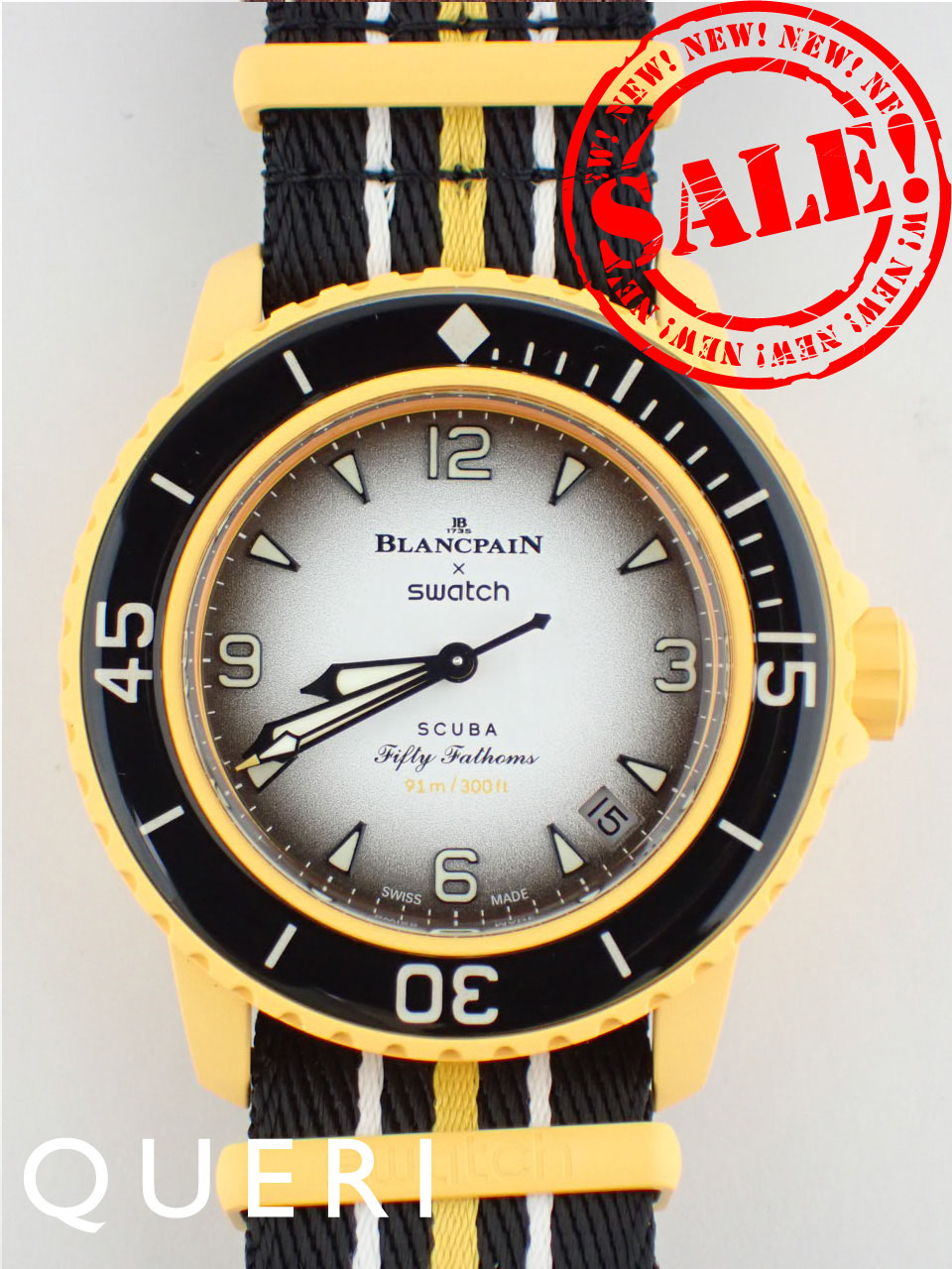ブランパン スウォッチコラボ バイオセラミックスキューバ 50