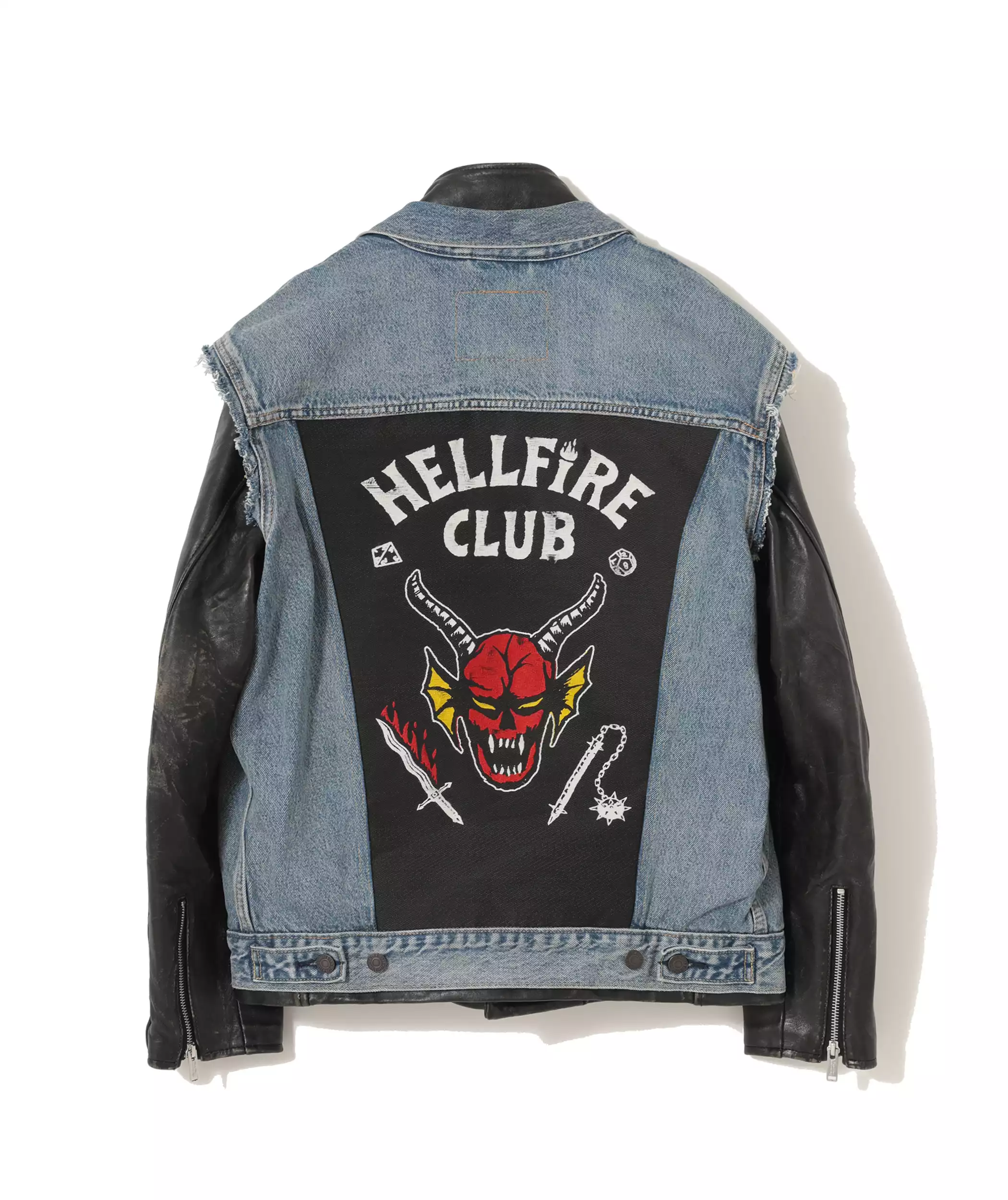 UNDERCOVERとストレンジャーシングスがコラボ・劇中の“Hellfire Club