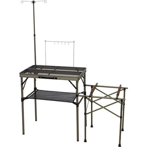 折りたたみ フルメッシュキッチンテーブル ｜商品｜QUICKCAMP(クイック