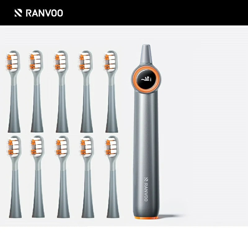 2-in-1 プレミアム電動歯ブラシ: 歯磨きとホワイトニングに最適