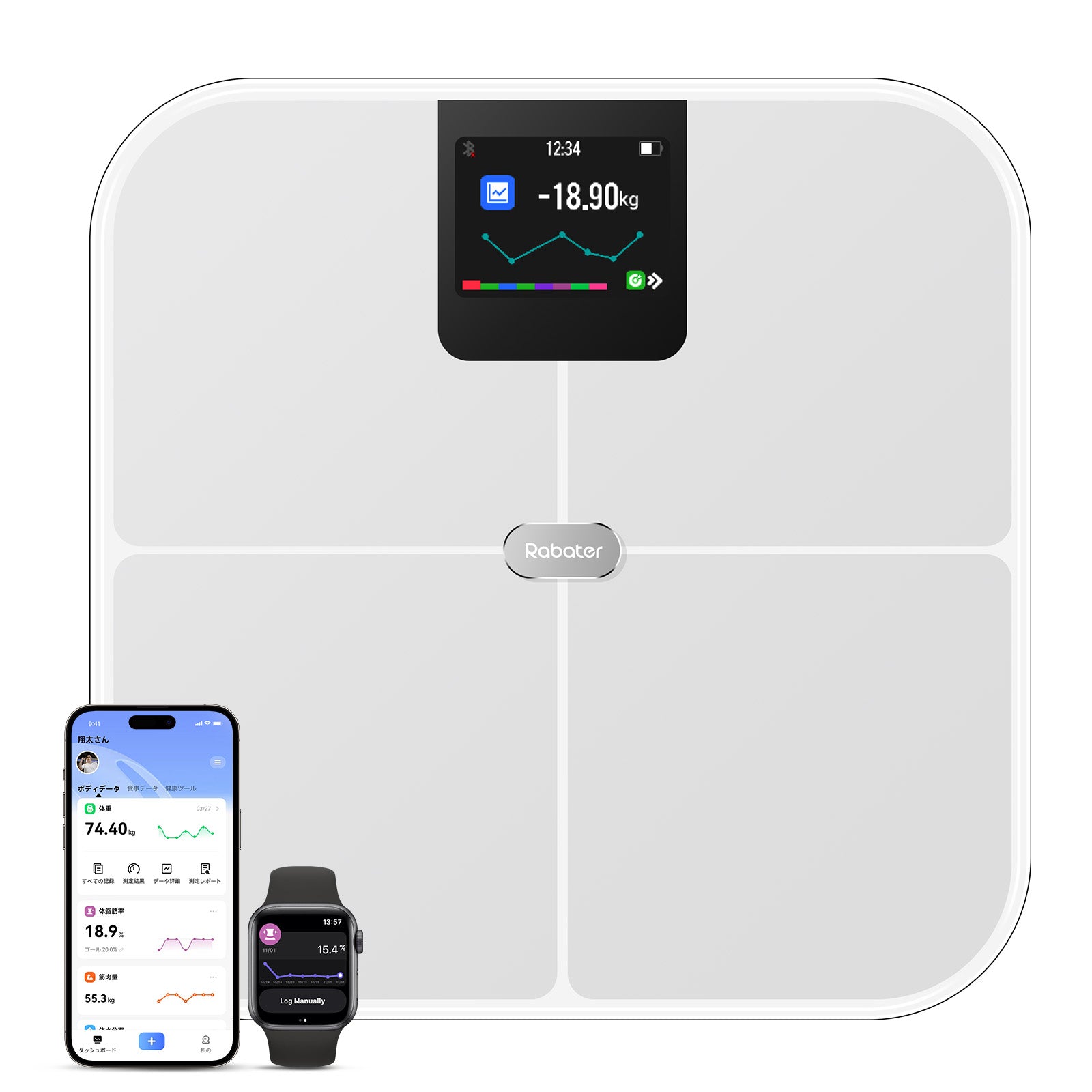 体重・体組成計 – Rabater