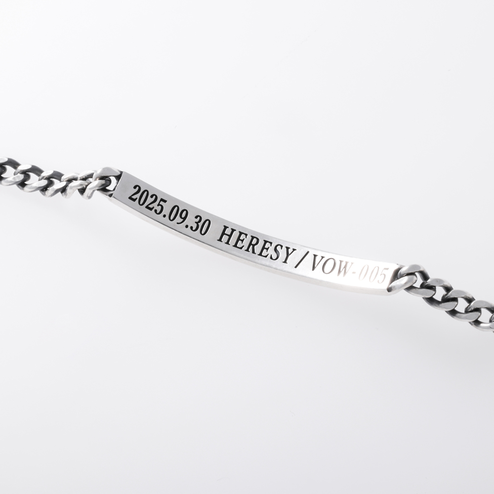 INVIOLABLE VOW BRACELET -KAI PRODUCE- S size | RAD MARKET By