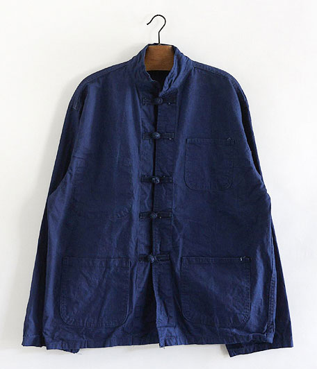 フレンチワークチャイナジャケット [Dead Stock / INDIGO] - Fresh