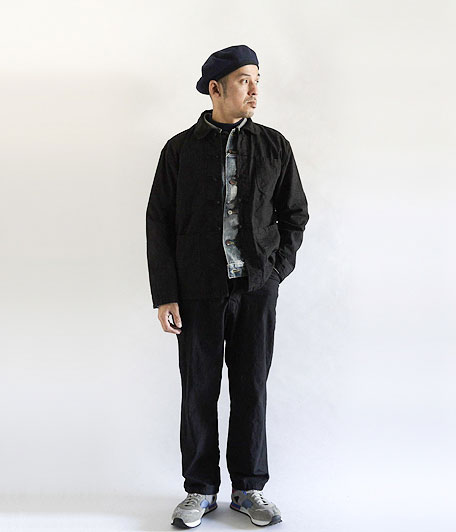 フレンチワークチャイナジャケット [Dead Stock / BLACK] - Fresh