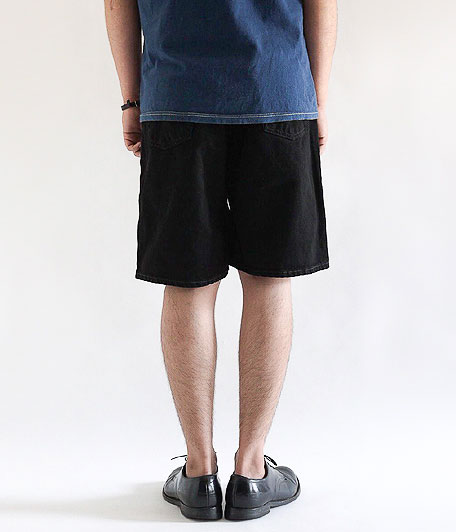 Levi's 550 ブラックデニムショートパンツ - Fresh Service NECESSARY