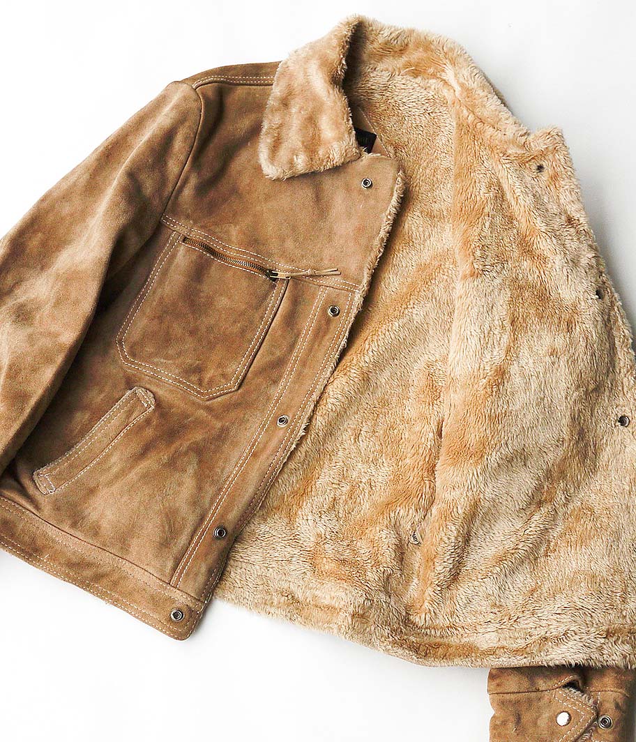 70's スウェードジャケット - Fresh Service NECESSARY or UNNECESSARY