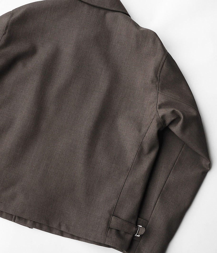 A.PRESSE Covert Cloth Sports Jacket [BROWN] - Fresh Service