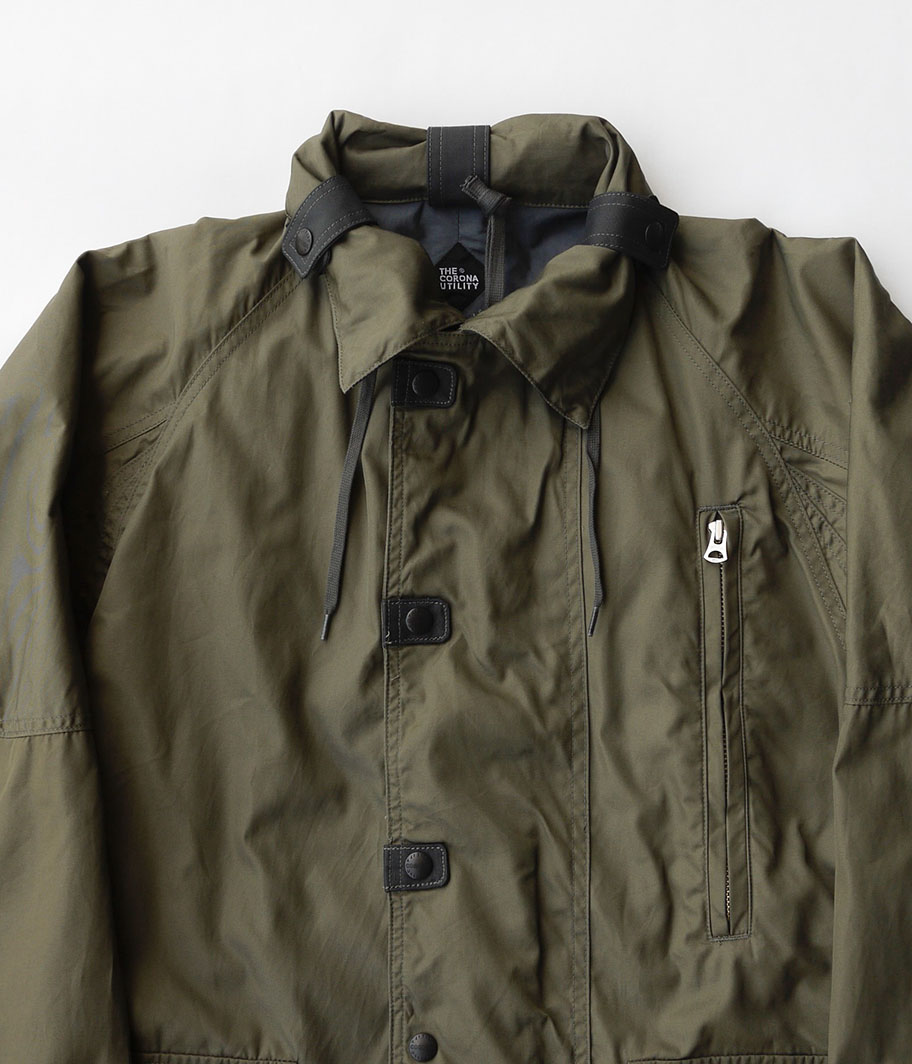 CORONA TREK TRAVELER [HIGHT DENSITY COTTON GABARDINE / PEWTER