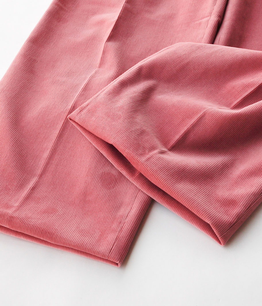 NEAT PONTOGLIO Corduroy NEAT Chino [PINK] - Fresh Service