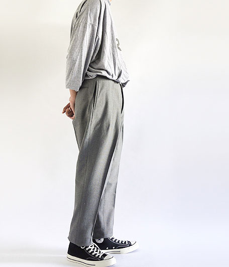 NEAT HOPSACK / TAPERED [GRAY] - Fresh Service NECESSARY or