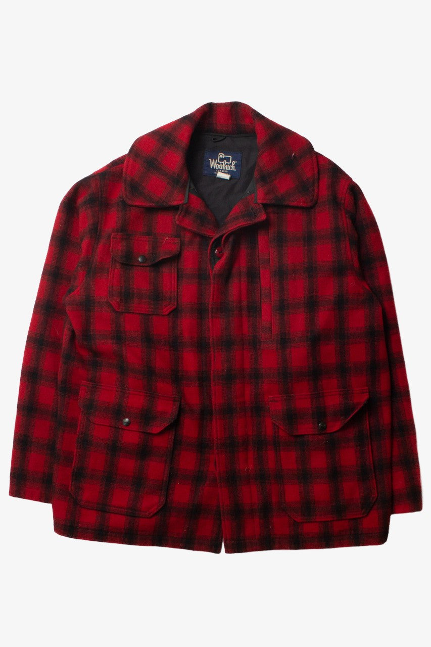Vintage Red Plaid Woolrich Winter Coat (1980s) – Ragstock