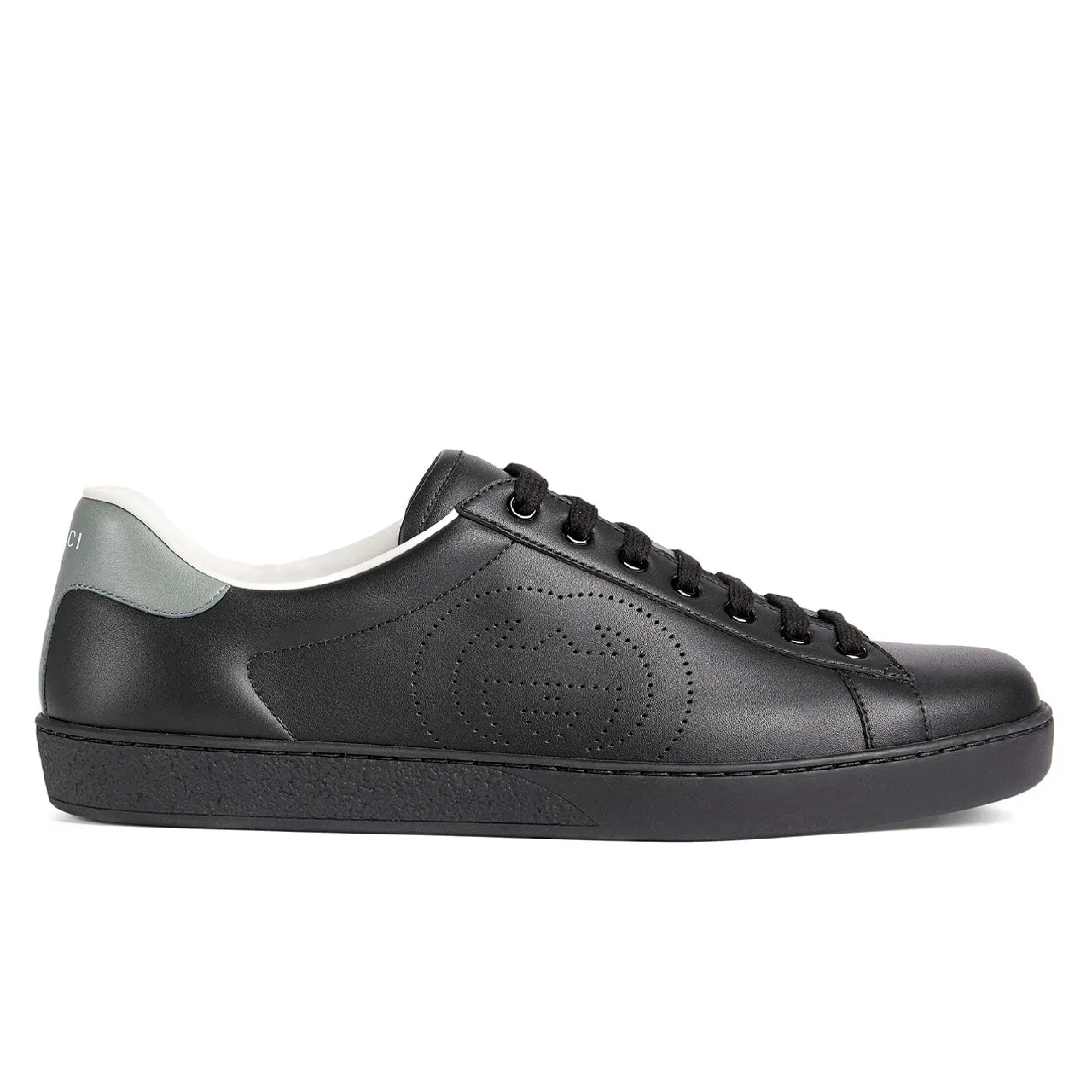 Gucci Ace 'Black GG' - Rainy Clouds OG