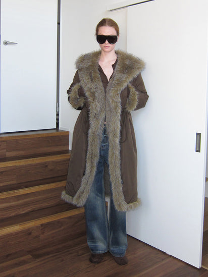 The Two-way Faux-Fur Coat – Rarely Alike