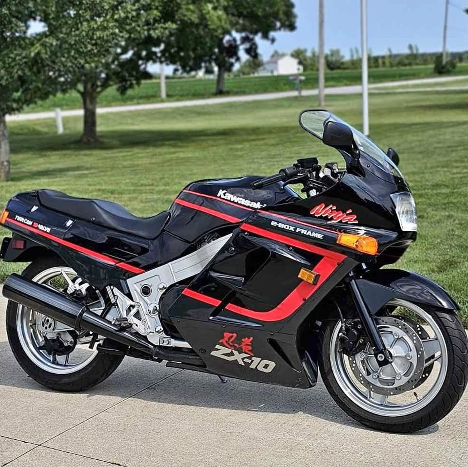 1989 Kawasaki Ninja ZX10 in Ohio - Rare SportBikesForSale