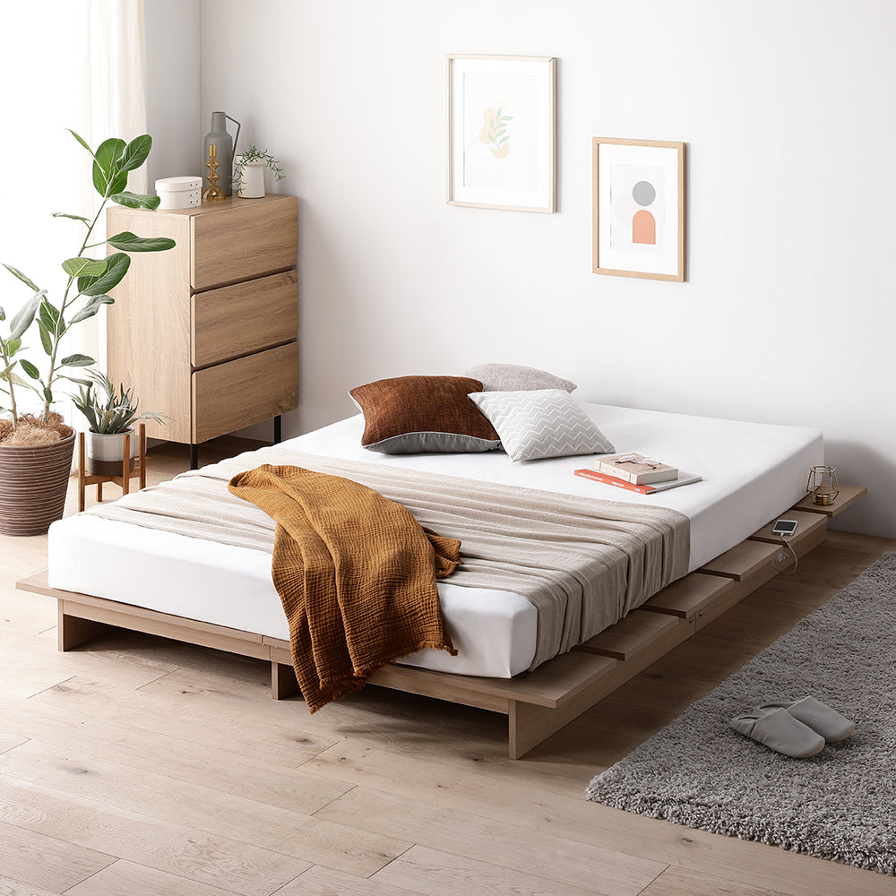 ダブルベッド（グレージュ） – RASIK（ラシク）家具・インテリア専門店