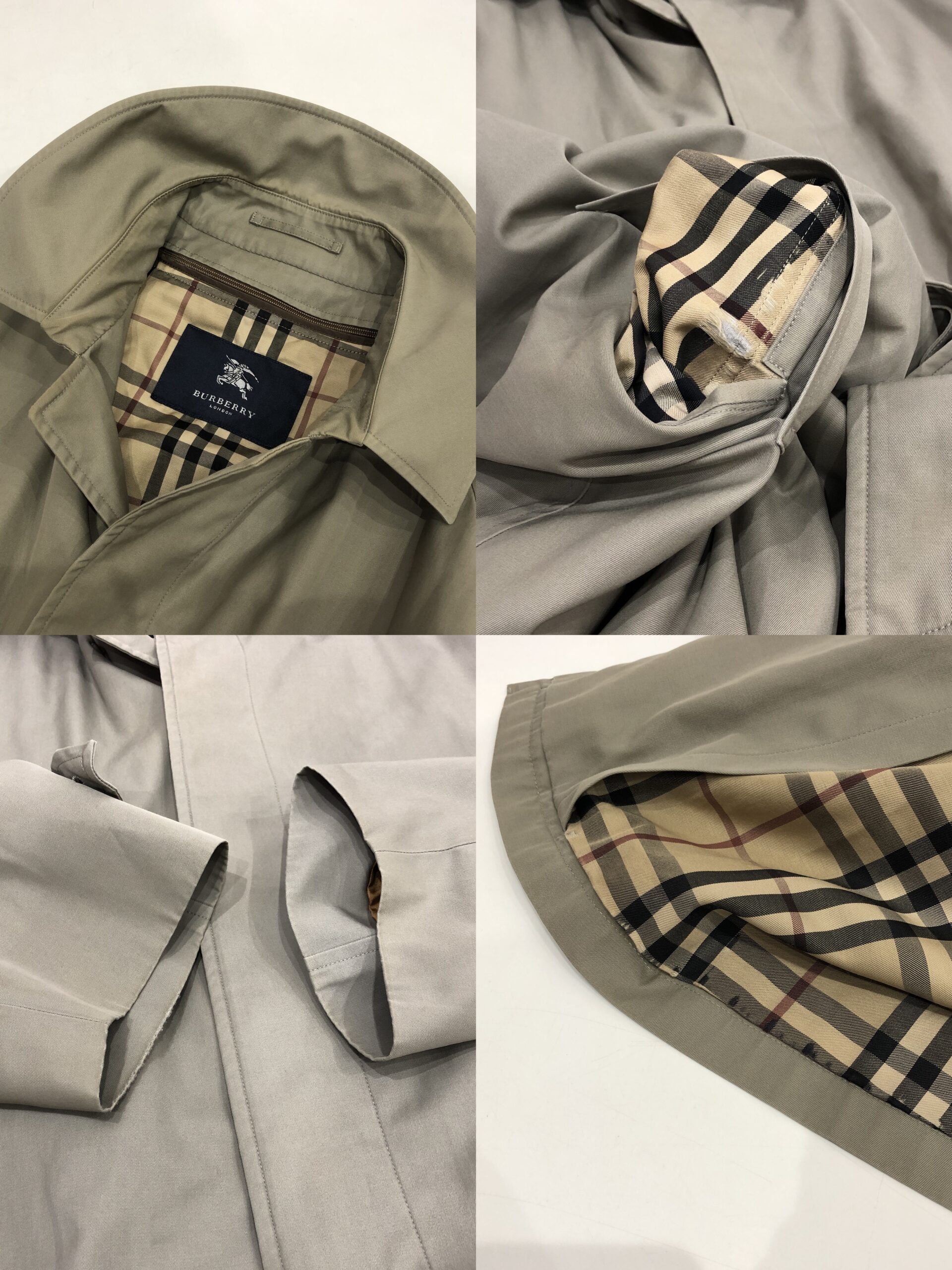 英国製 BURBERRY LONDON バルマカンコート - ブランド古着リバース