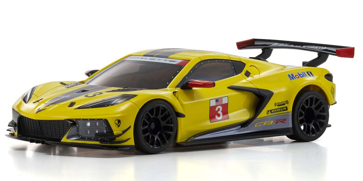 MINI-Z RWD Series Ready Set CHEVROLET® CORVETTE® C8.R Yellow