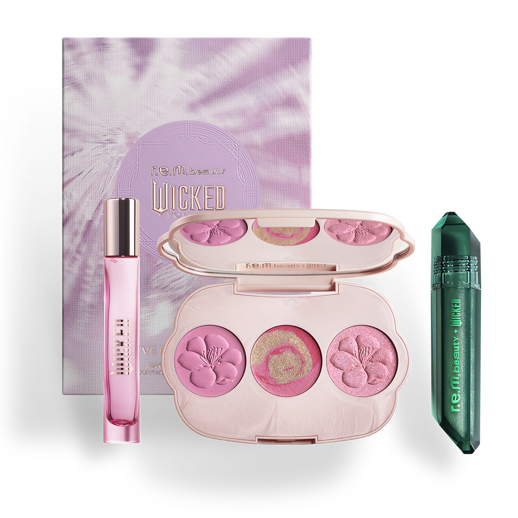 r.e.m. beauty x Wicked: For Good you've been glinda-fied