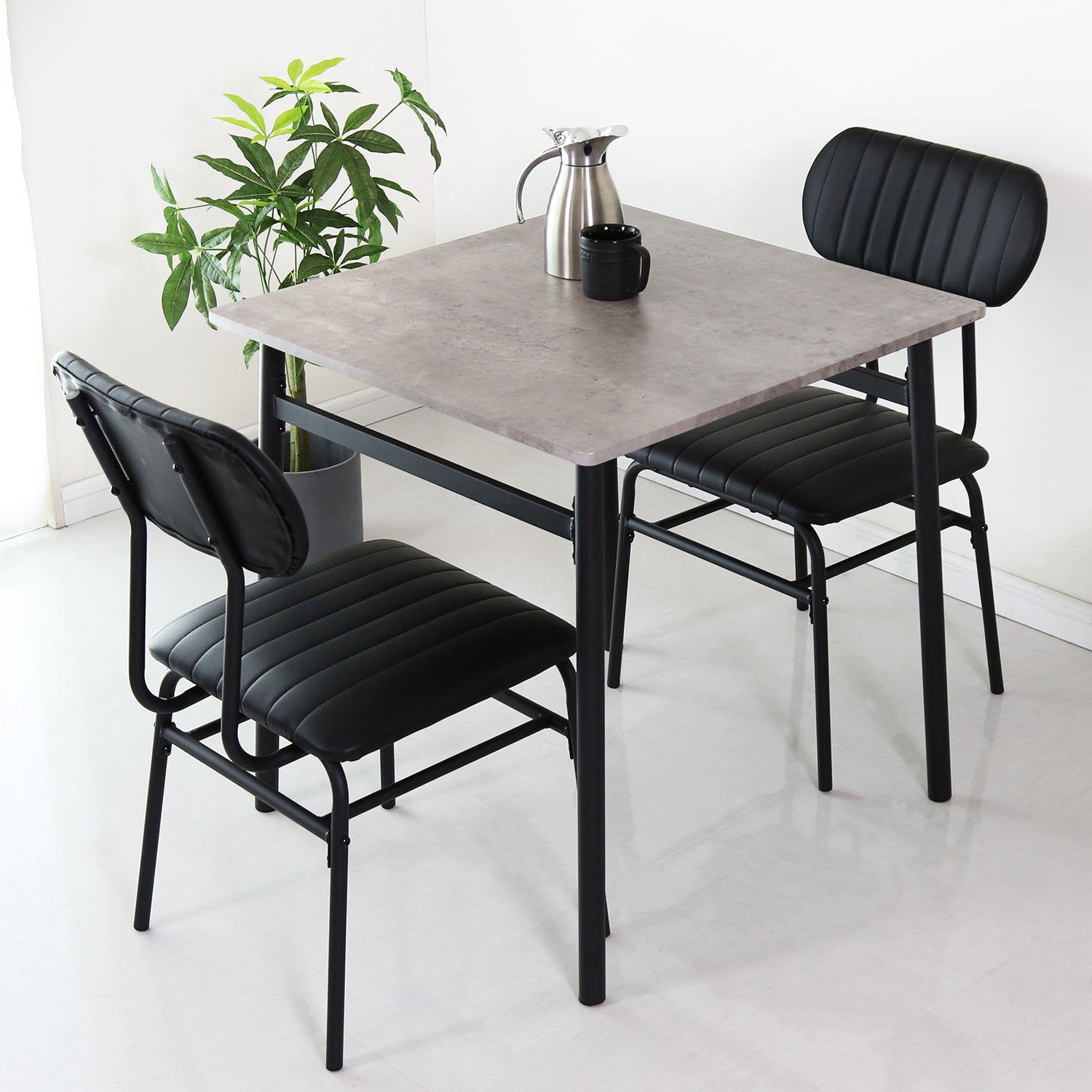 2人で使えるおしゃれなダイニングテーブル×チェア｜ダイニング3点