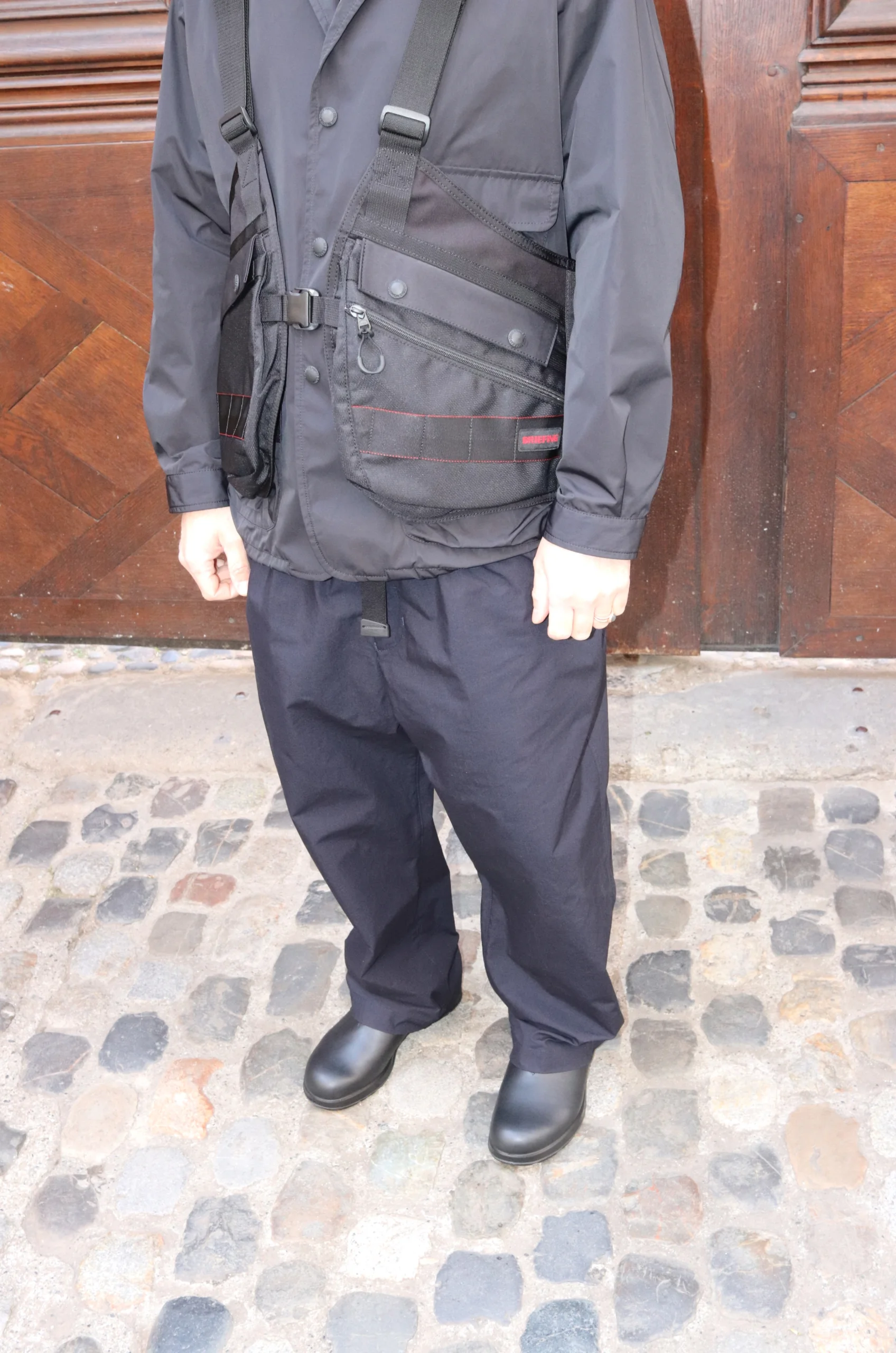 Comme Des Garçons Homme X BRIEFING Men's Vest Black