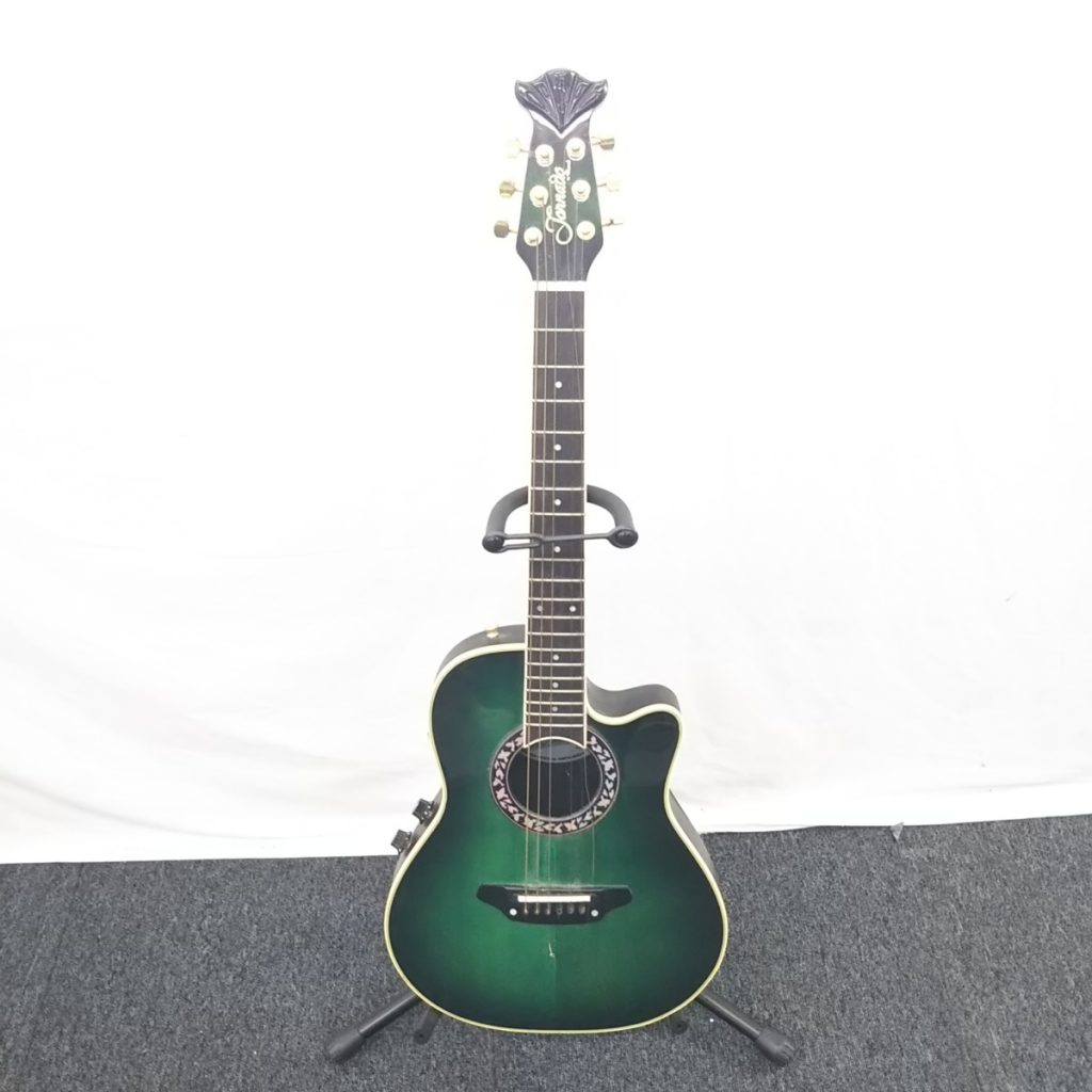 Morris Tornado Z-2SE グリーン 低弦高で弾きやすい エレアコ 2026年