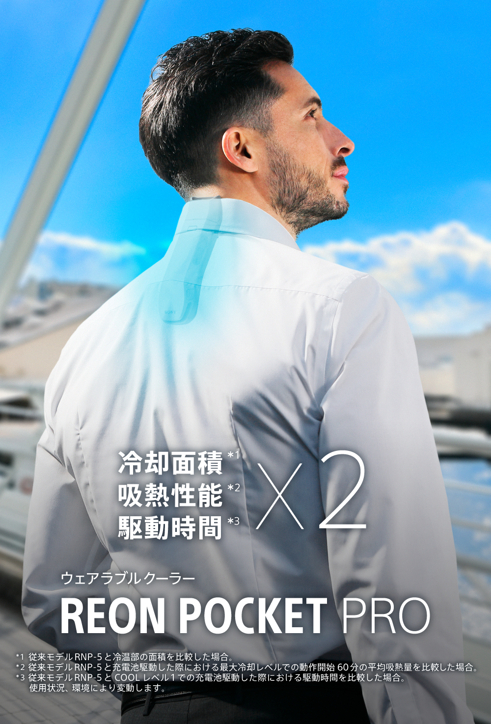 REON POCKET（レオンポケット）｜ソニー [公式] 冷温対応ウェアラブル