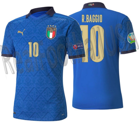 PUMA ROBERTO BAGGIO ITALY AUTHENTIC MATCH HOME JERSEY 2020 21