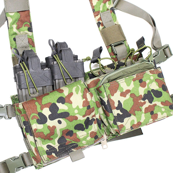TAYLOR&STONER TS27 Chest Rig Zipper Front- eight AR Mag | REALMENT